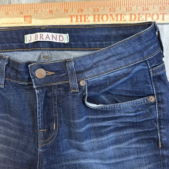 J Brand Jeans Denim Heritage Curvy Fit Cigarette Leg Blue Size 30 Casual - Picture 7 of 9
